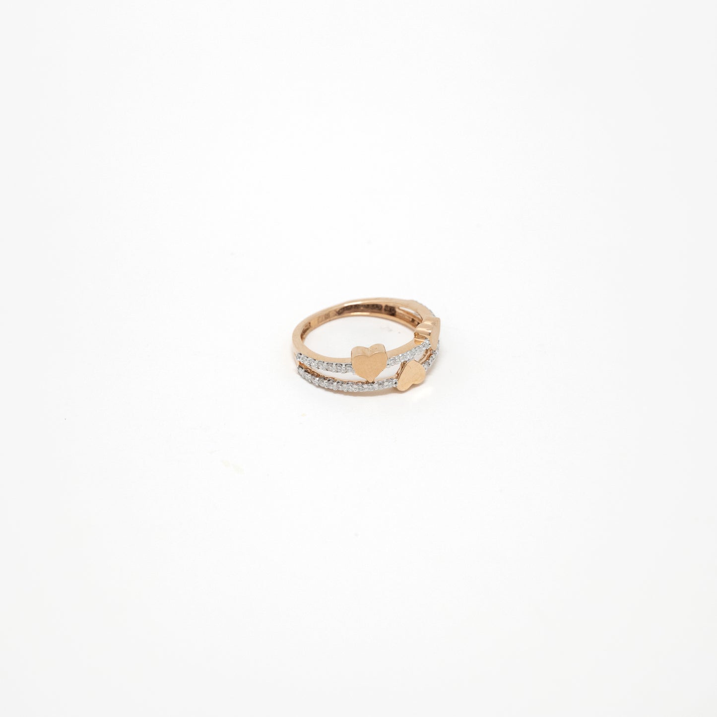 MOISSONITE RING 18K
