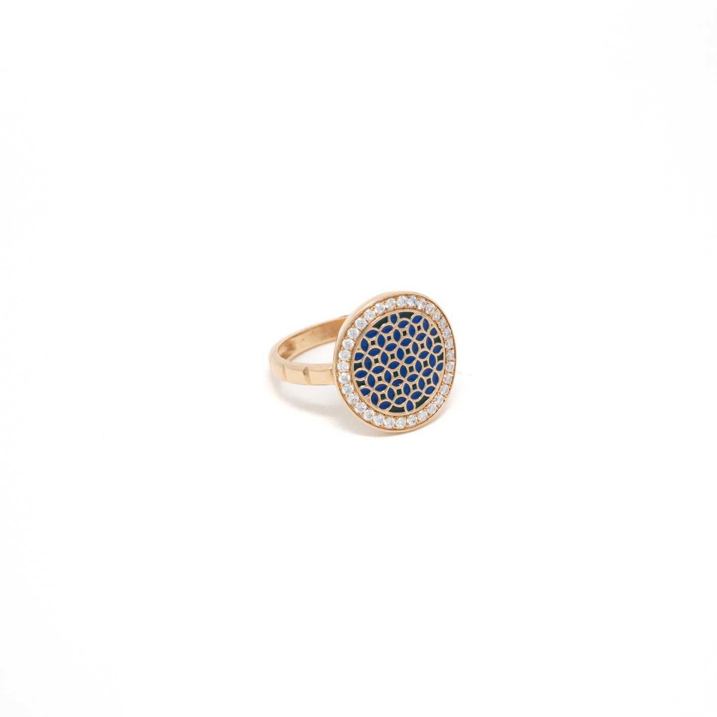 MINA MOISSANITE RING 18K 0027-MO.2150