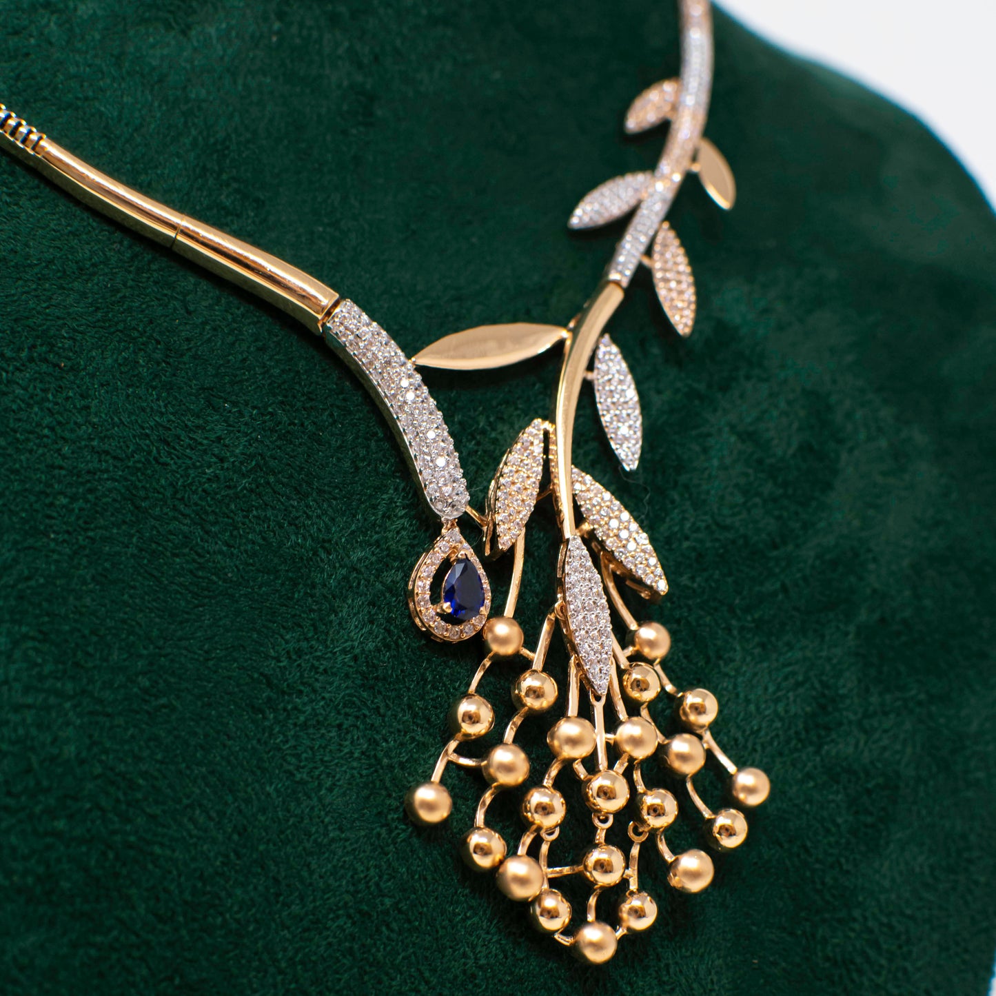 Halfsets- Cubic Zirconia 18K Gold