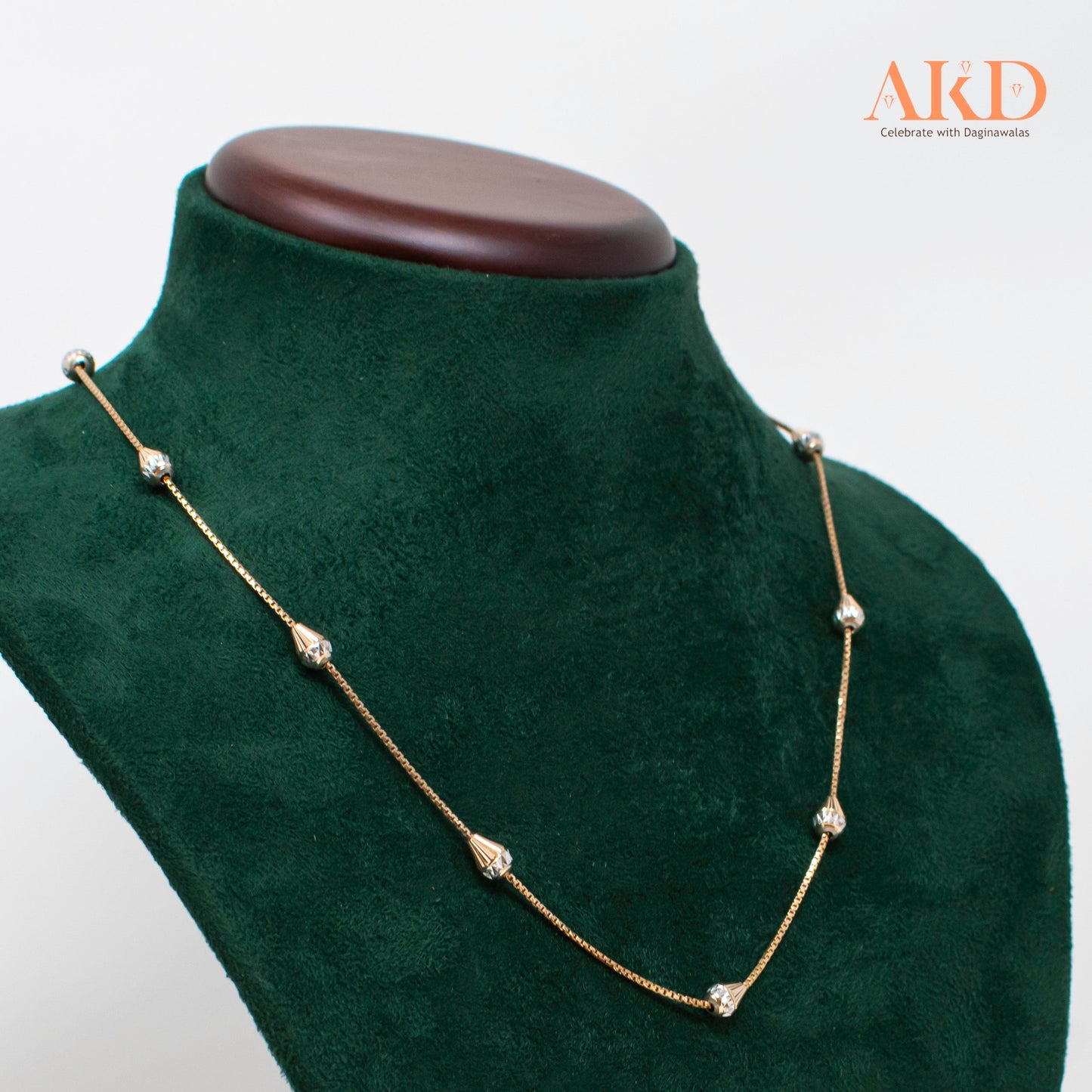 Chain- Plain Gold 18K Gold