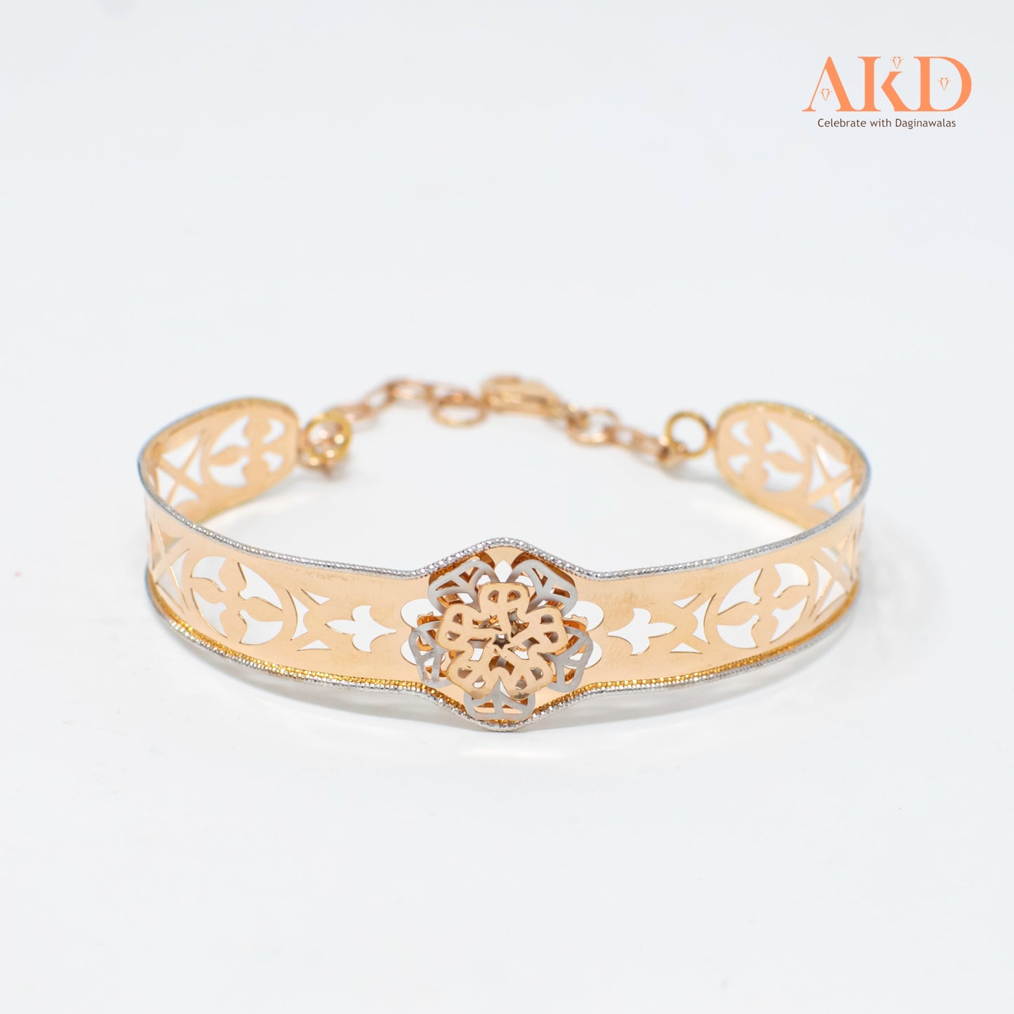 Bracelet- Plain Gold 18K Gold