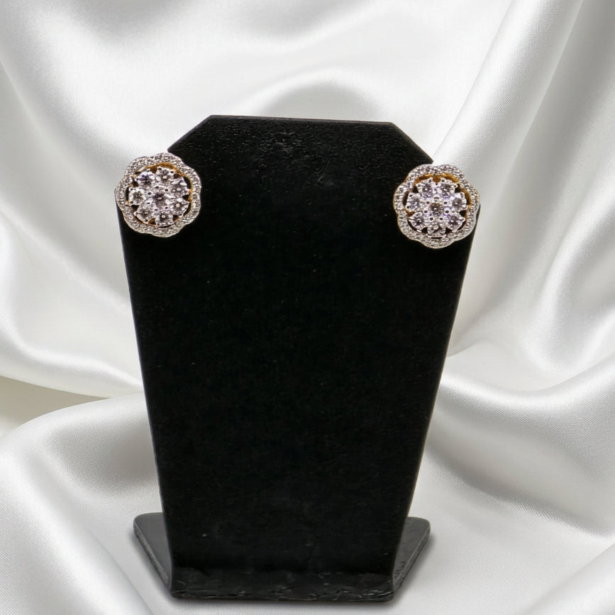 18K Diamond Tops
