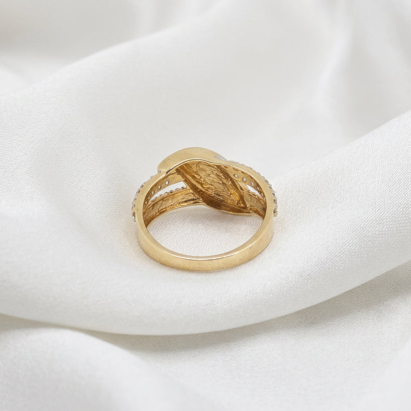Mina CZ Enamel Ring