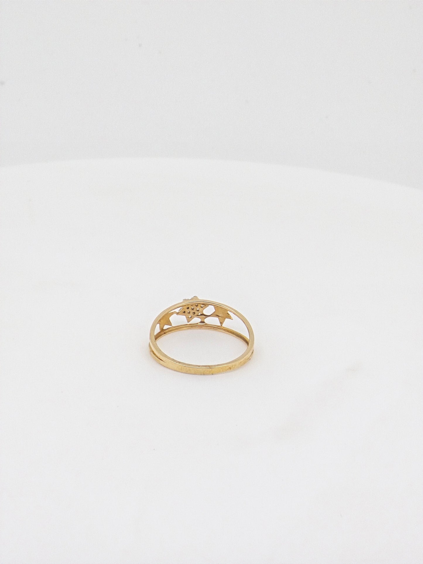 CZ RING 18K SRJ-RL-2728