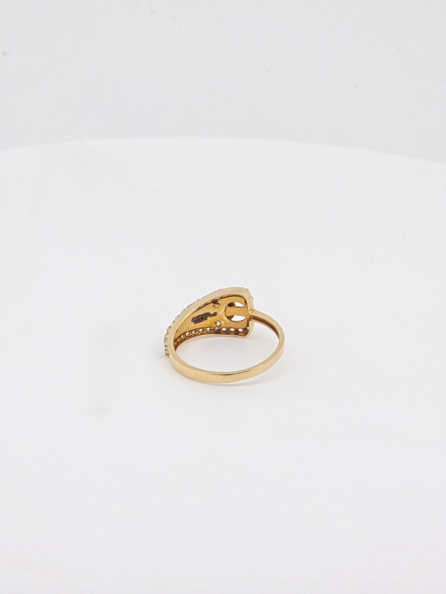 CZ RING 18K SRJ-RL-3499