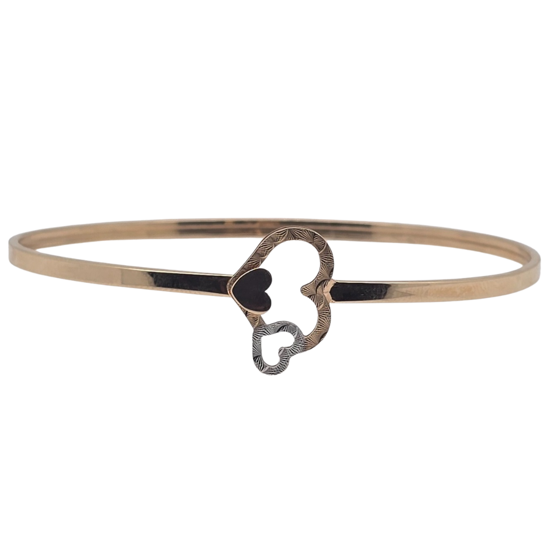 Light Weight Plane Gold 18K Jewellery