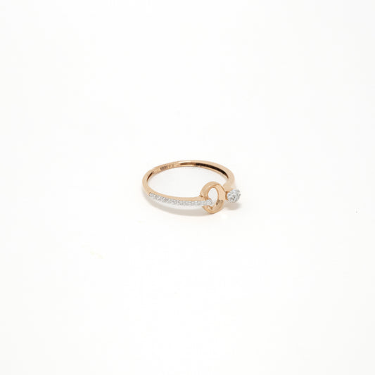 MOISSONITE RING 18K