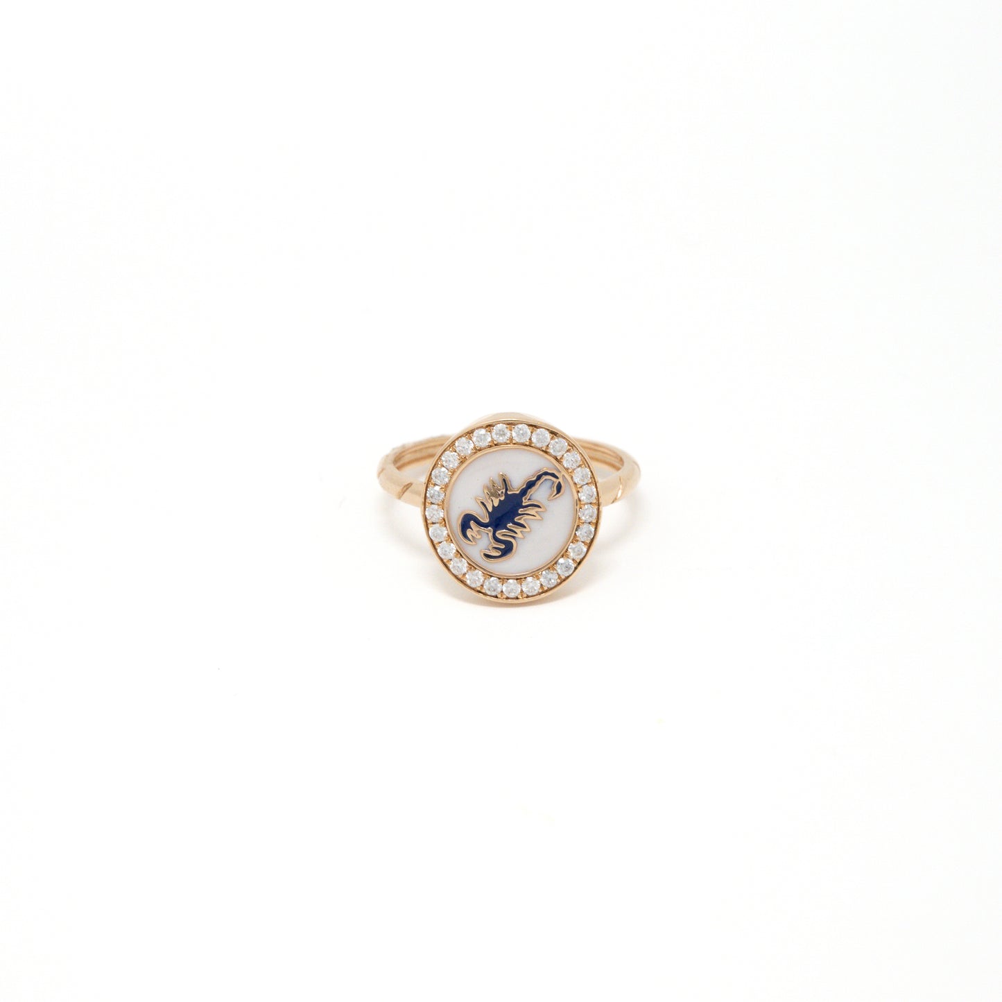 MINA MOISSANITE RING 18K 0024-MO.1900