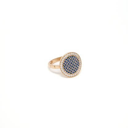 MINA MOISSANITE RING 18K 0027-MO.2150