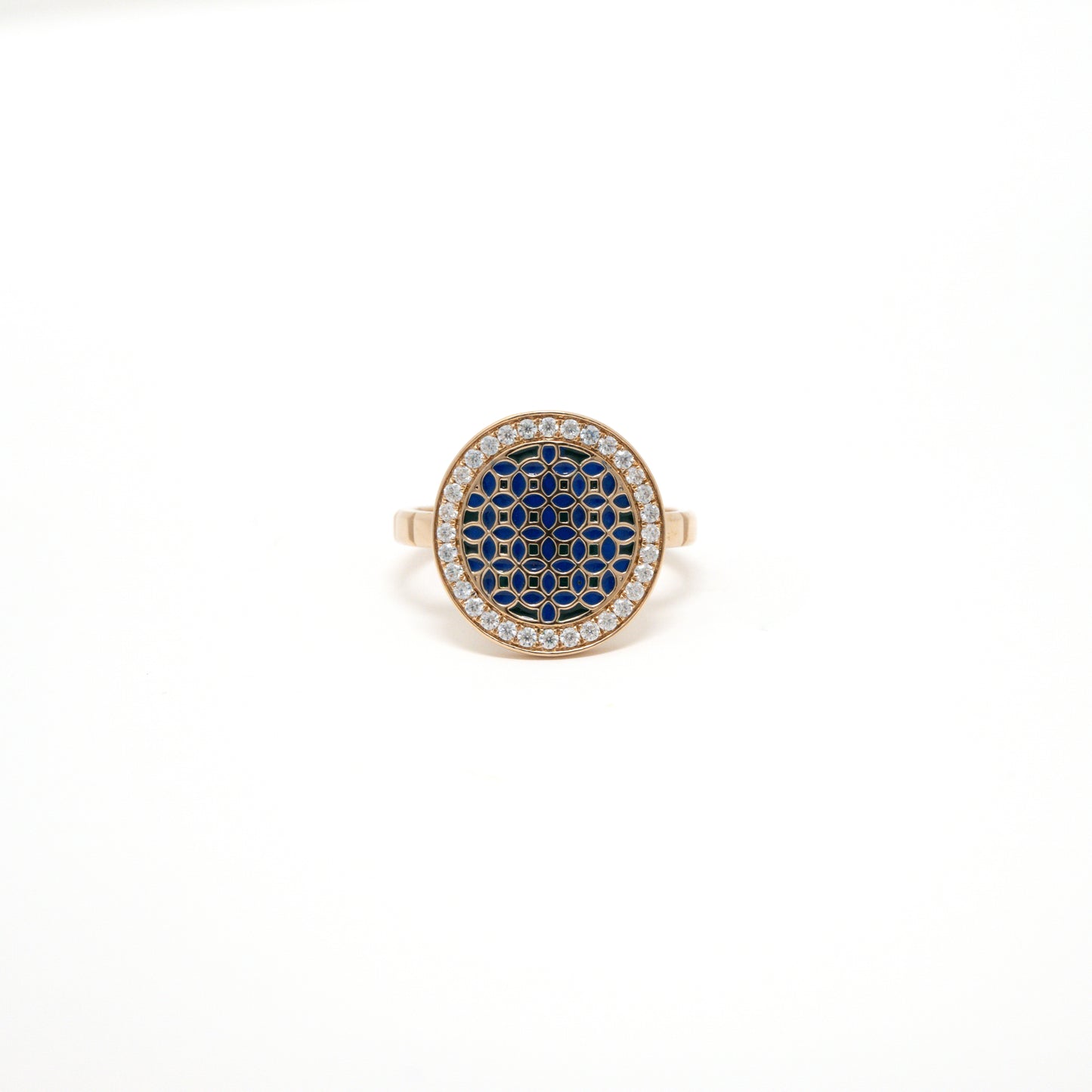 MINA MOISSANITE RING 18K 0027-MO.2150