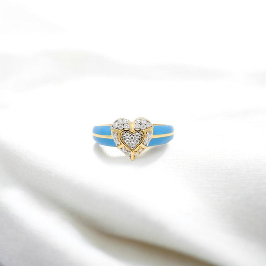 MINA MOSSONITE RING 18K 0030-MO.2100