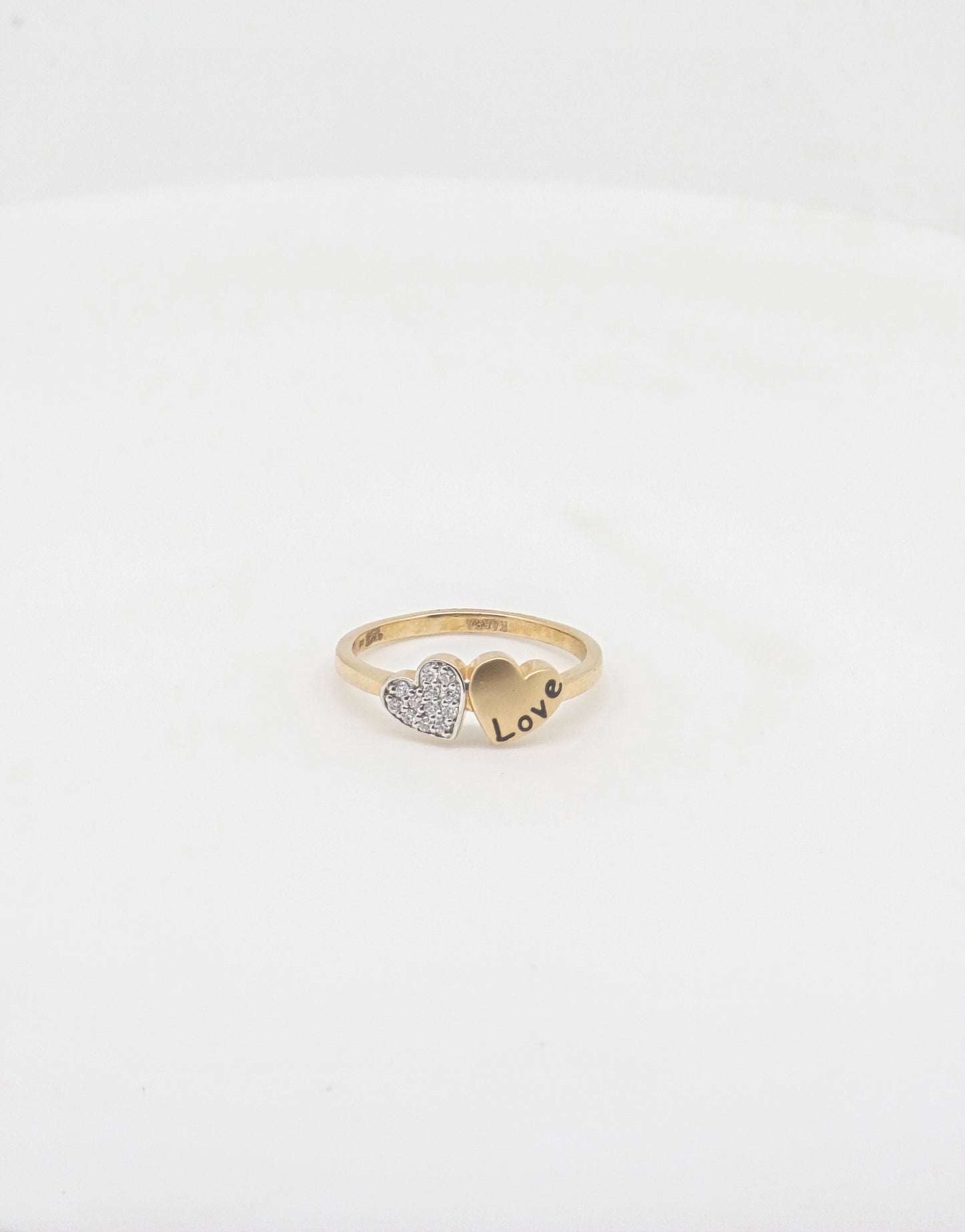 CZ RING 18K 0112-MO.500