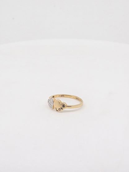 CZ RING 18K 0112-MO.500