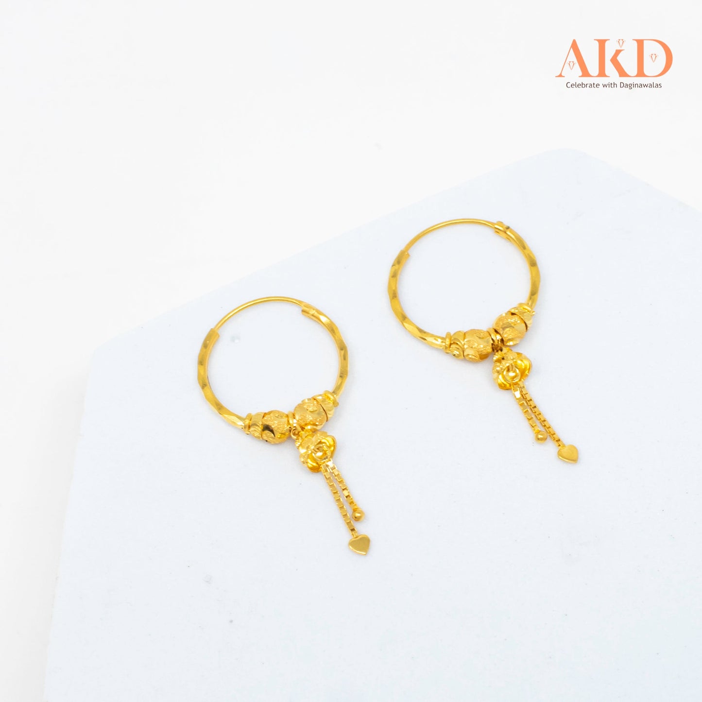 Bali :-  Plain gold 91.6 22k