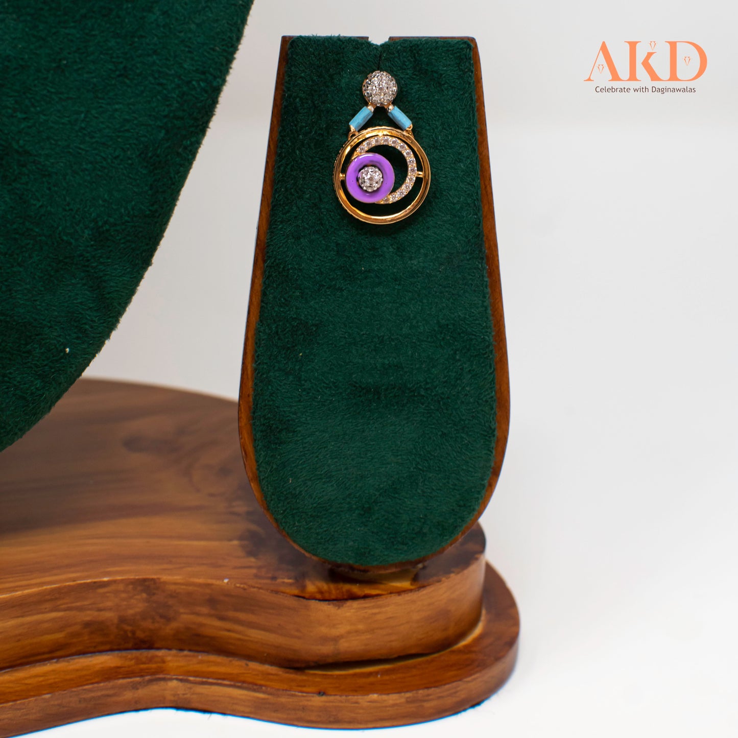 Halfsets- Cubic Zirconia 18K Gold