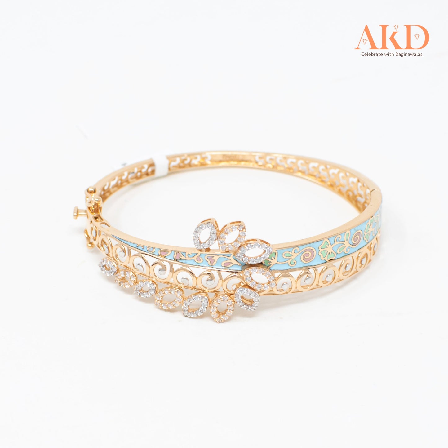 Bracelet- Cubic Zirconia 18K Gold