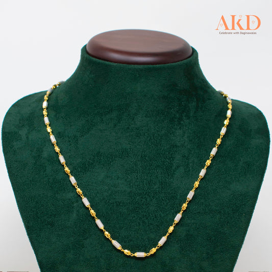 Chain- Plain Gold 91.6 (22K)
