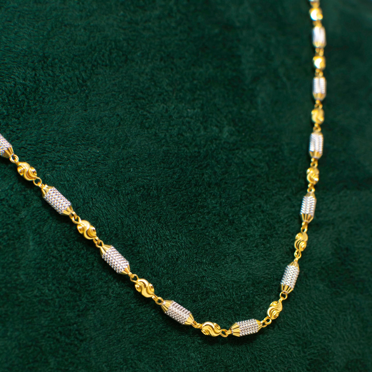 Chain- Plain Gold 91.6 (22K)