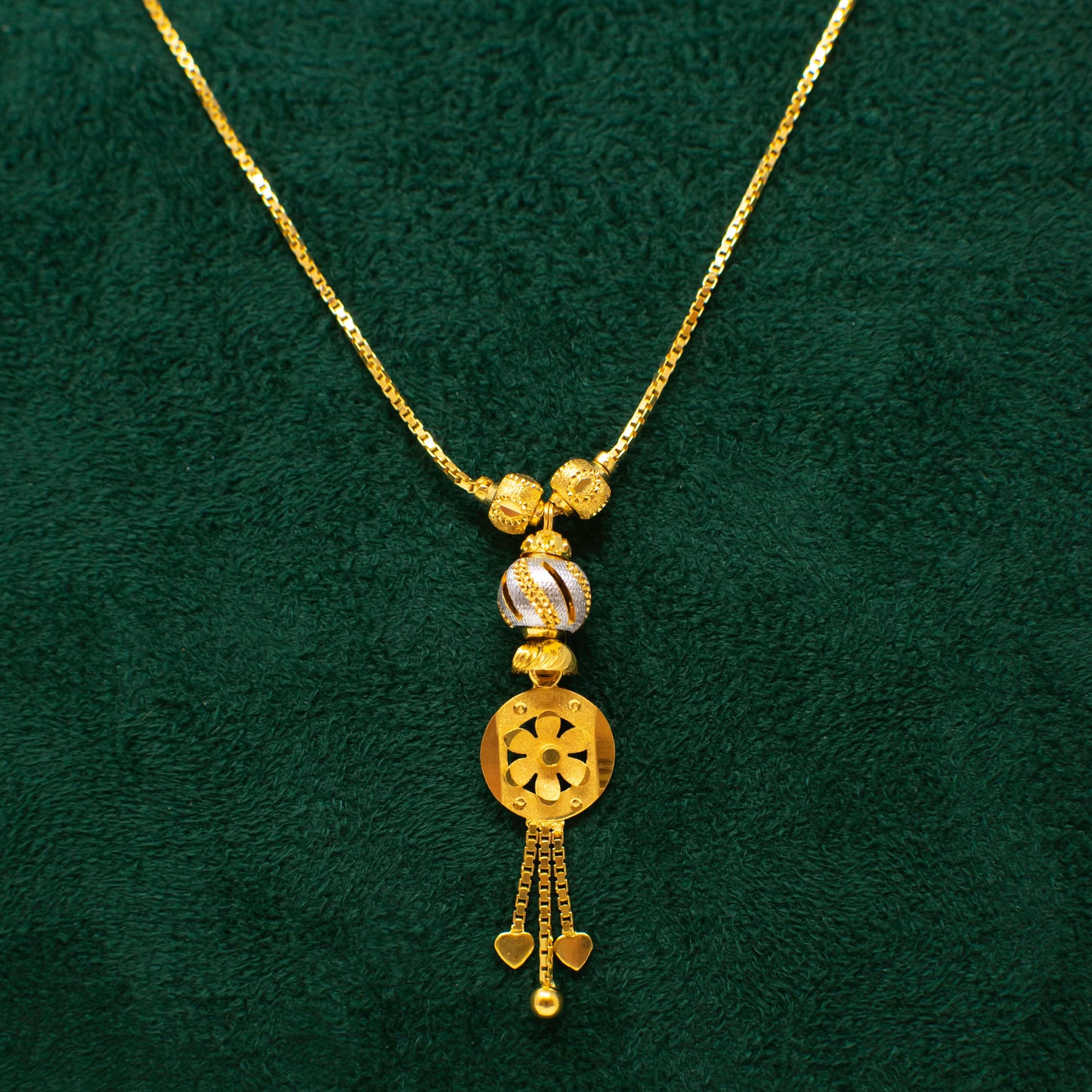 Chain- Plain Gold 91.6 (22K)