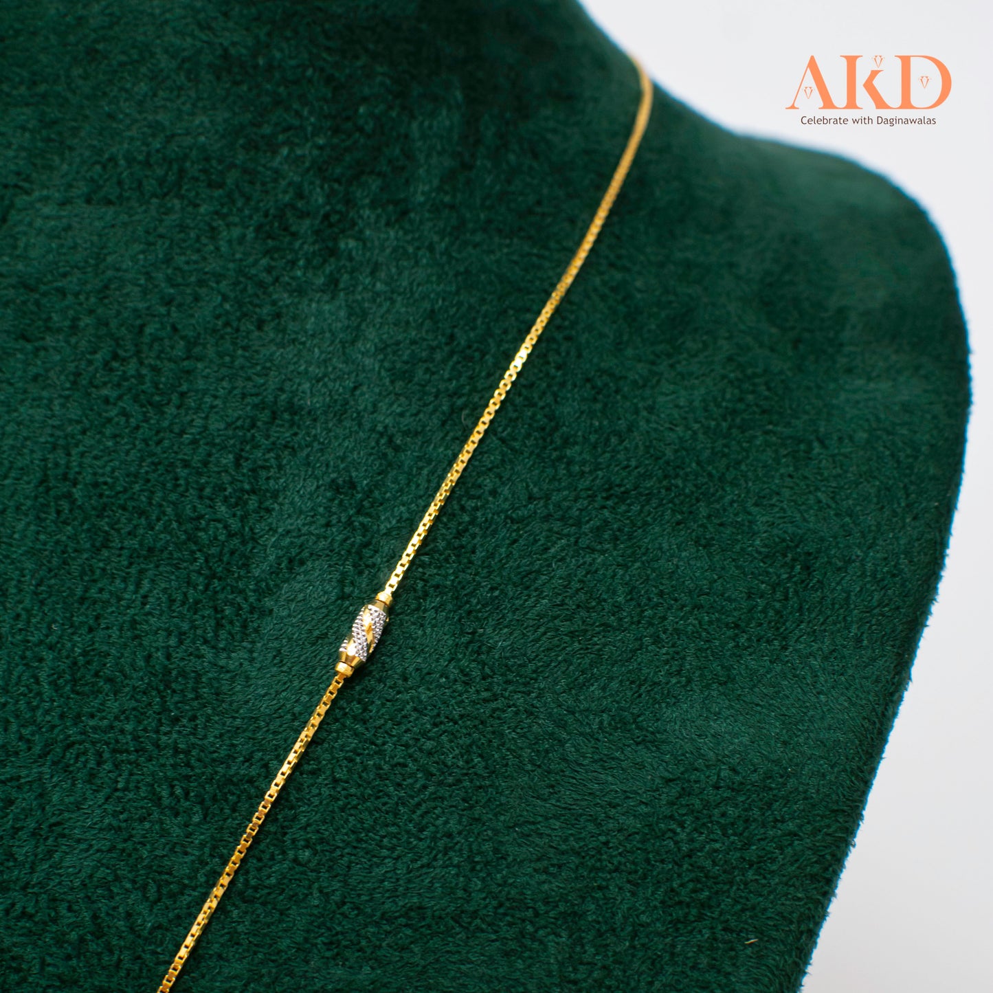 Chain- Plain Gold 91.6 (22K)