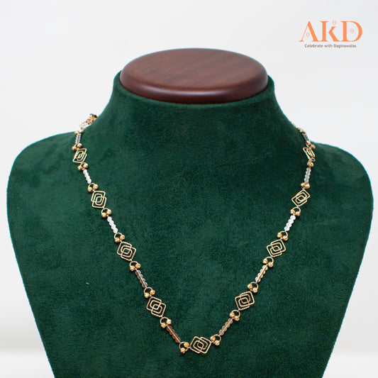 Chain- Plain Gold 18K Gold
