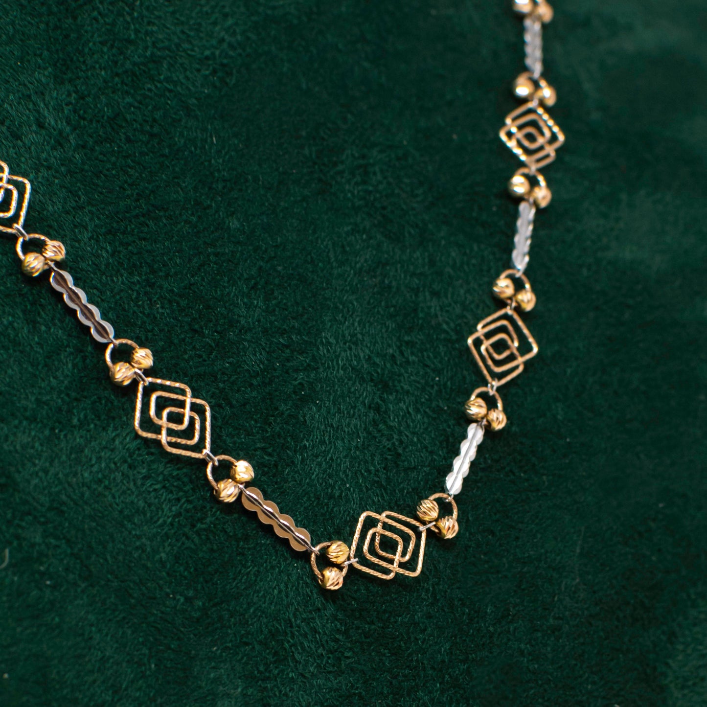 Chain- Plain Gold 18K Gold