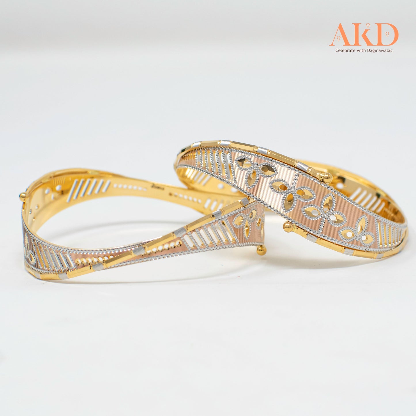 Bangles- Plain Gold 91.6 (22K)