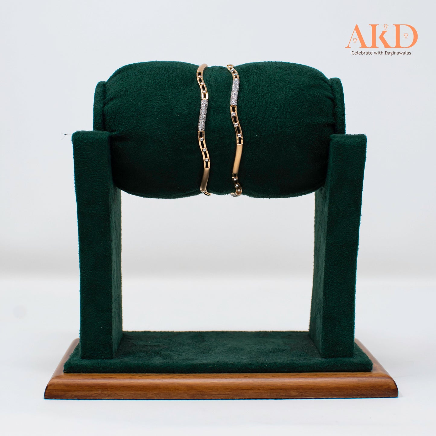 Bangles- Cubic Zirconia 18K Gold