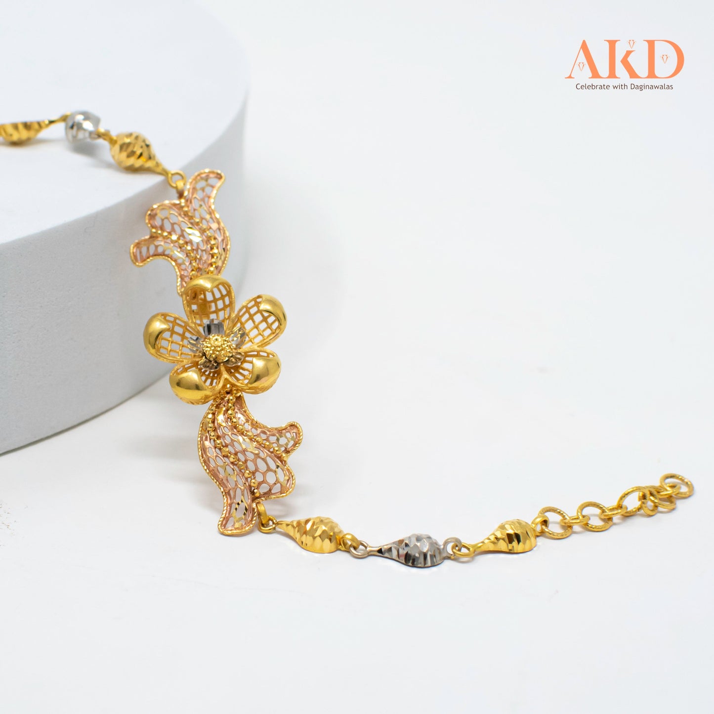 Bracelet- Plain Gold 91.6 (22K)