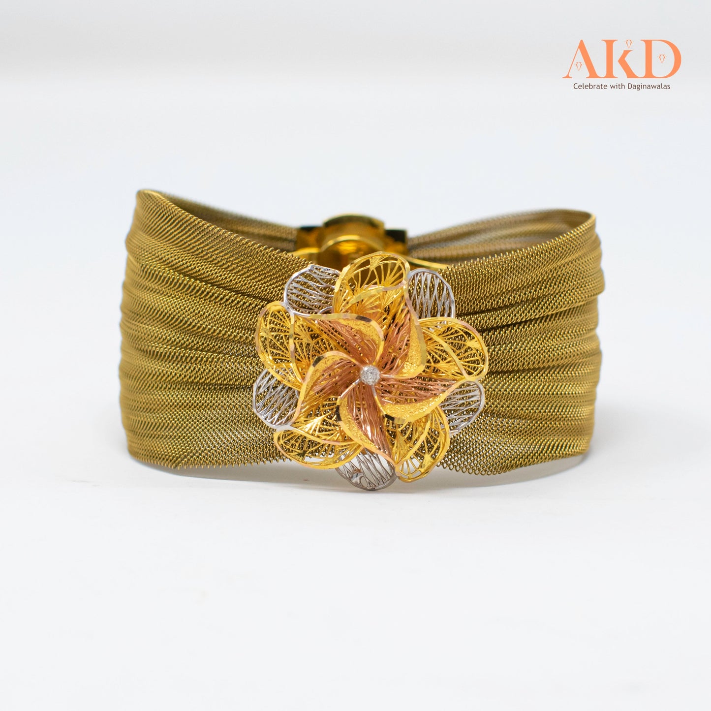 Bracelet- Plain Gold 18K Gold