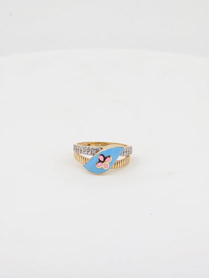MINA CZ RING 18K MEHTA-RG86-1