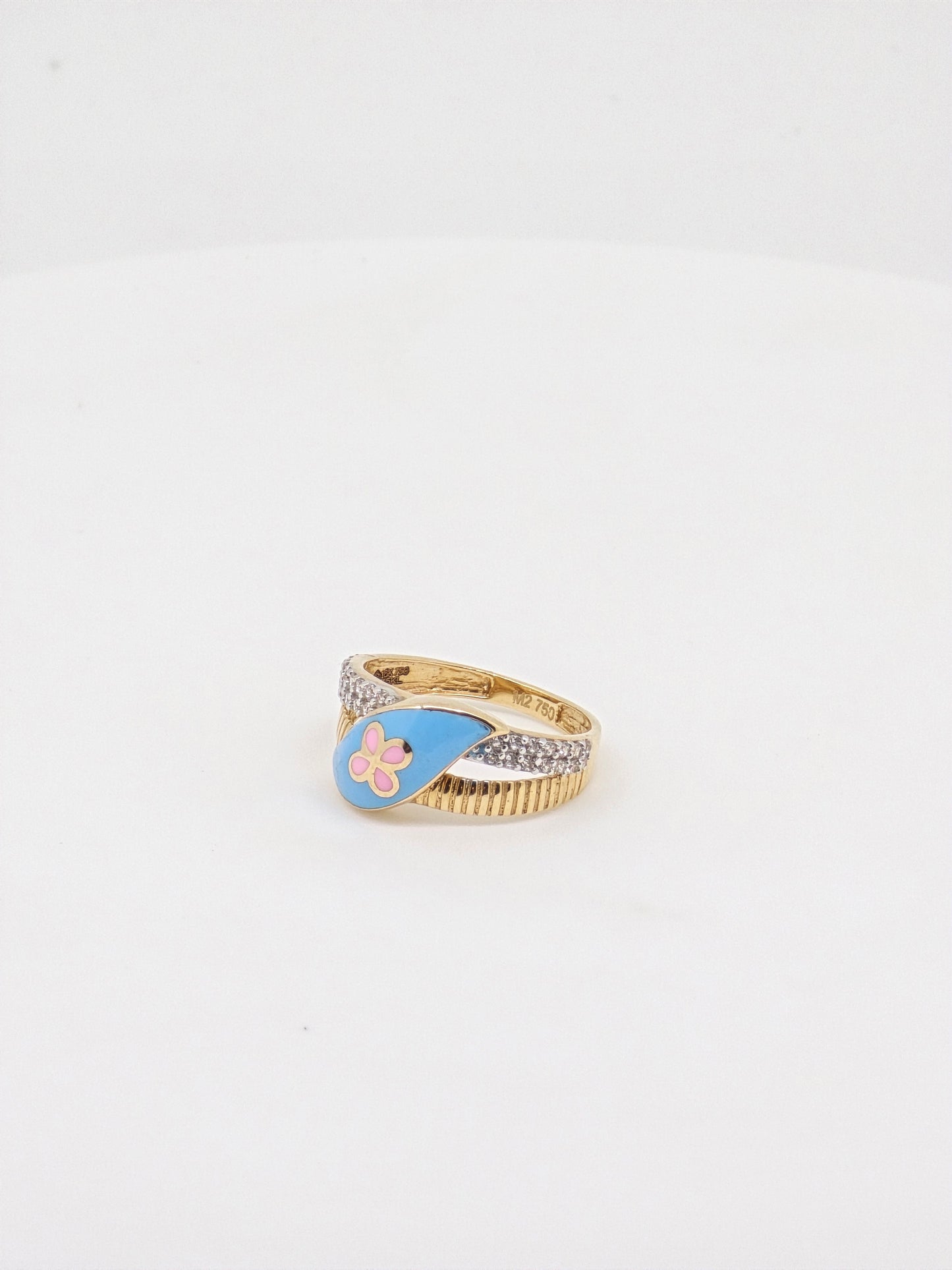 MINA CZ RING 18K MEHTA-RG86-1