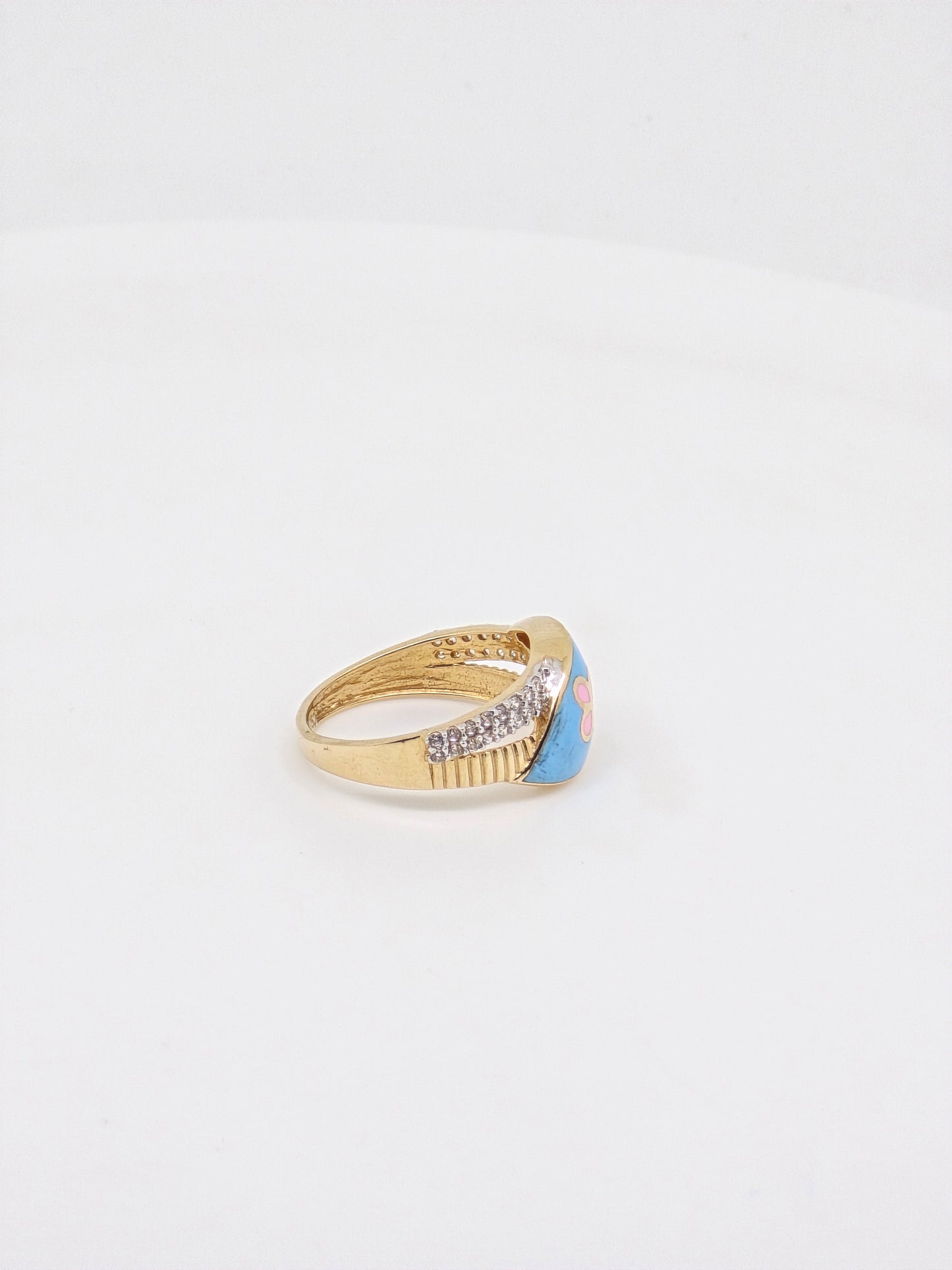 MINA CZ RING 18K MEHTA-RG86-1