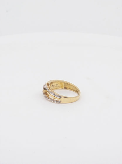 MINA CZ RING 18K MEHTA-RG86-5