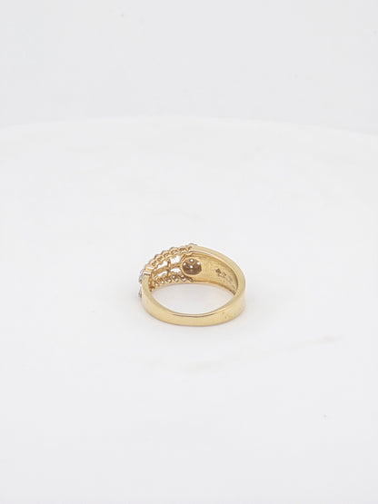 MINA CZ RING 18K MEHTA-RG86-5