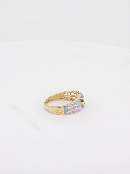MINA CZ RING 18K MEHTA-RG86-5