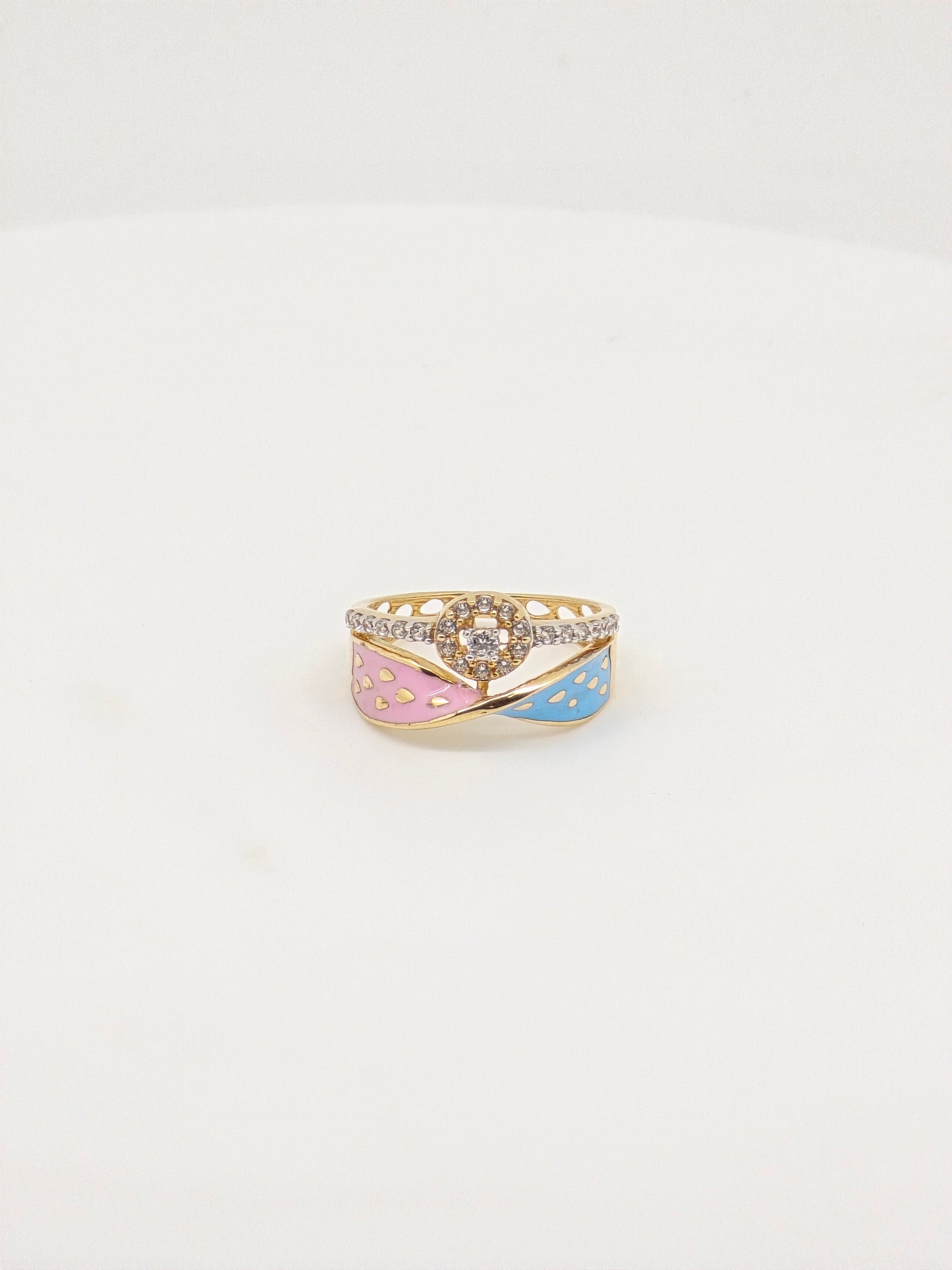 MINA CZ RING 18K MEHTA-RG86-6