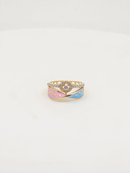 MINA CZ RING 18K MEHTA-RG86-6