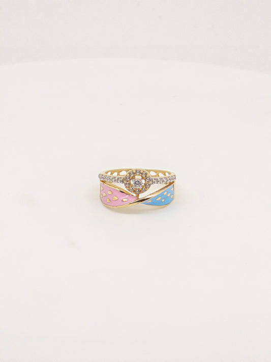 MINA CZ RING 18K MEHTA-RG86-6