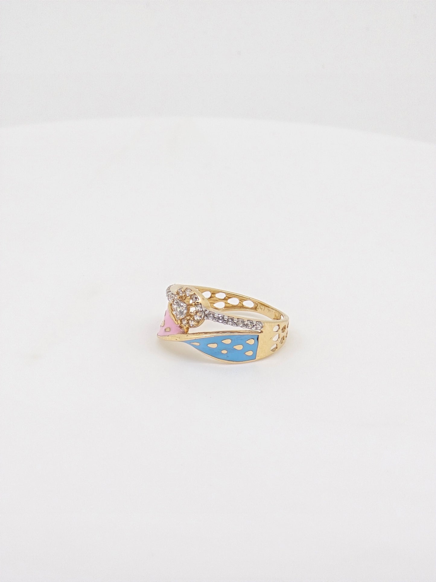 MINA CZ RING 18K MEHTA-RG86-6