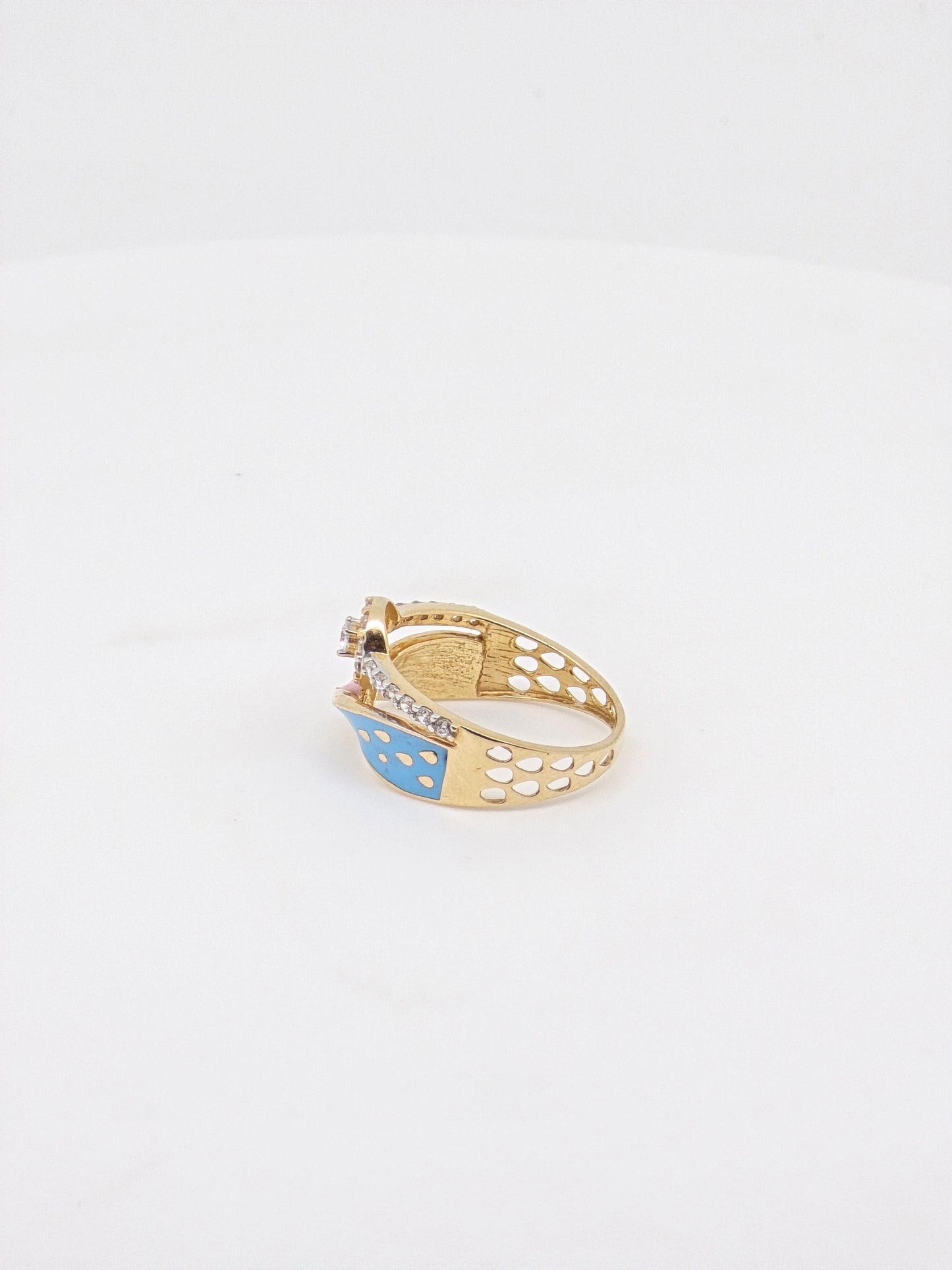 MINA CZ RING 18K MEHTA-RG86-6
