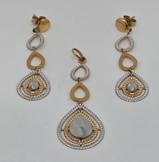 PENDENT SET 18K
