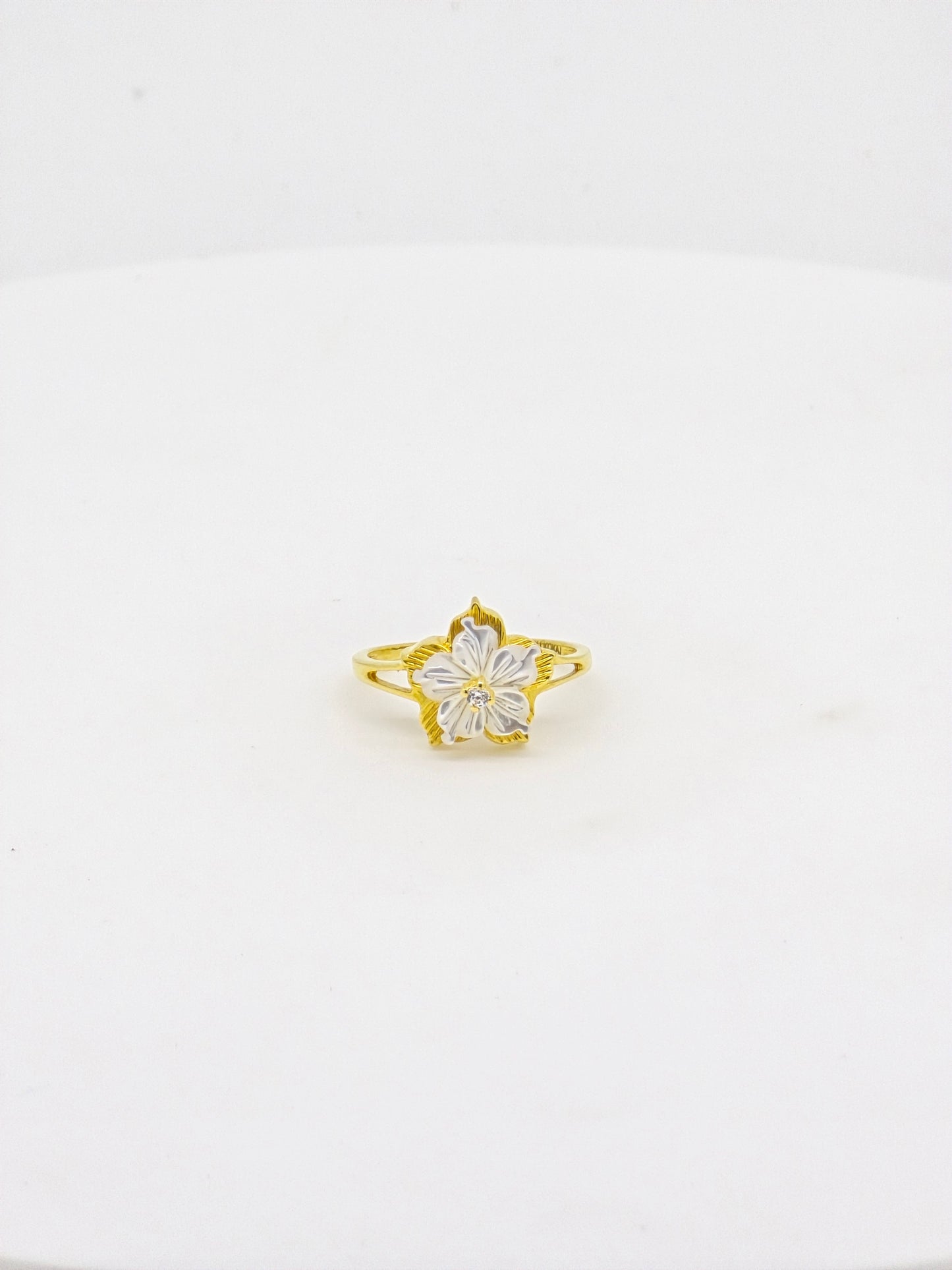 MOP RING 22K RAVN-MK2950