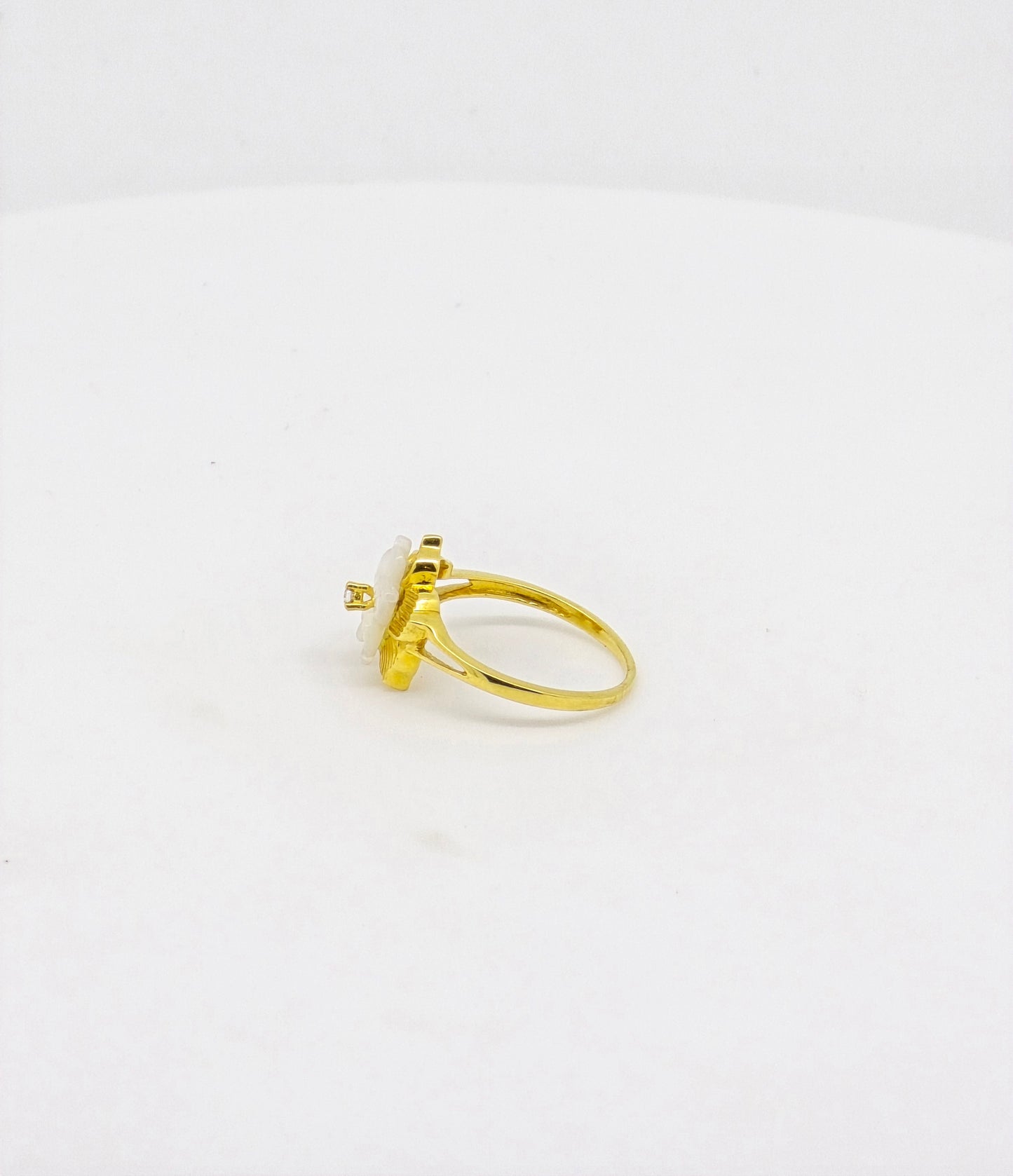 MOP RING 22K RAVN-MK2950