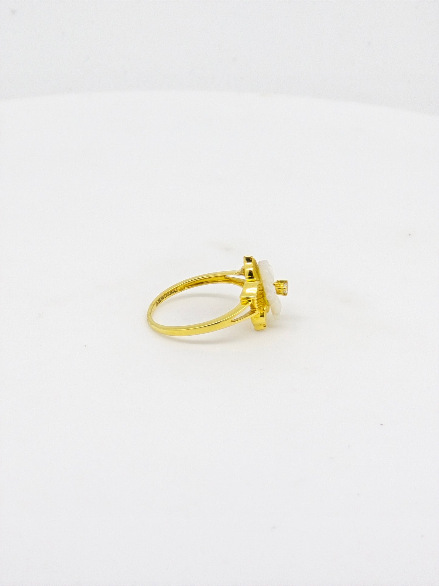 MOP RING 22K RAVN-MK2950