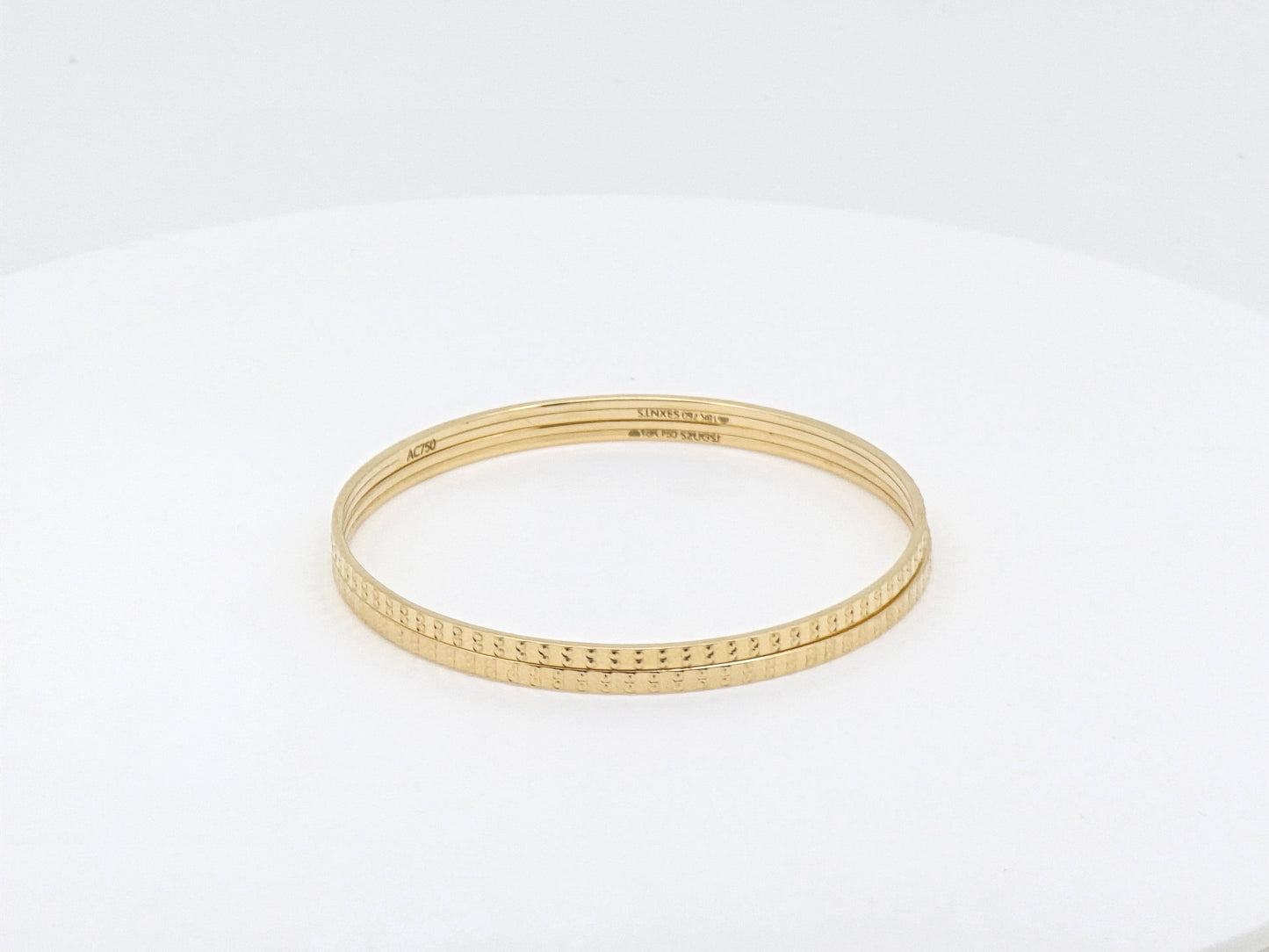 BANGLES 18K S3XNTS/S2UGSJ