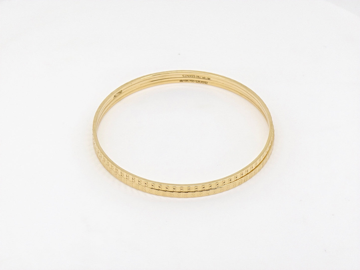 BANGLES 18K S3XNTS/S2UGSJ