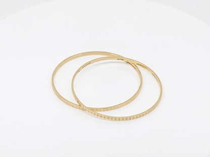 BANGLES 18K S3XNTS/S2UGSJ