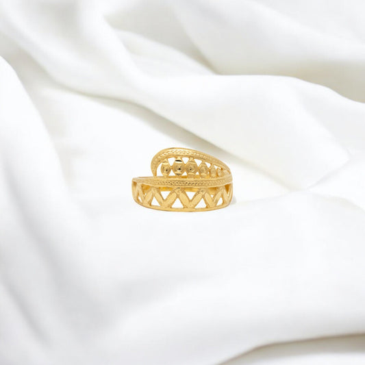 RING PLAIN GOLD 22K SONC18.5-137