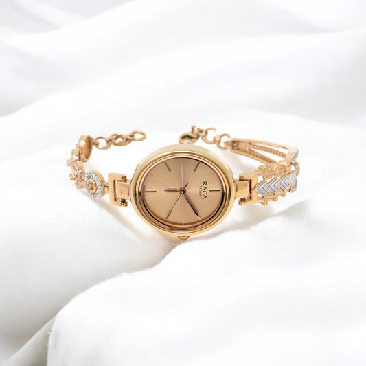 STUDDED WATCH 18K